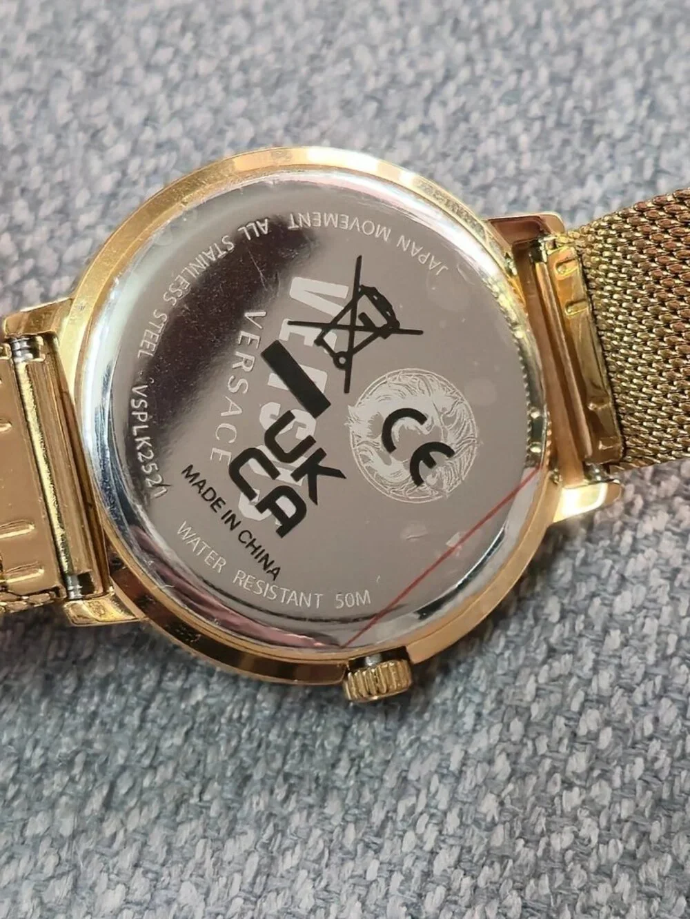 Versus Versace Mouffetard Women's Gold-Tone Watch 38mm